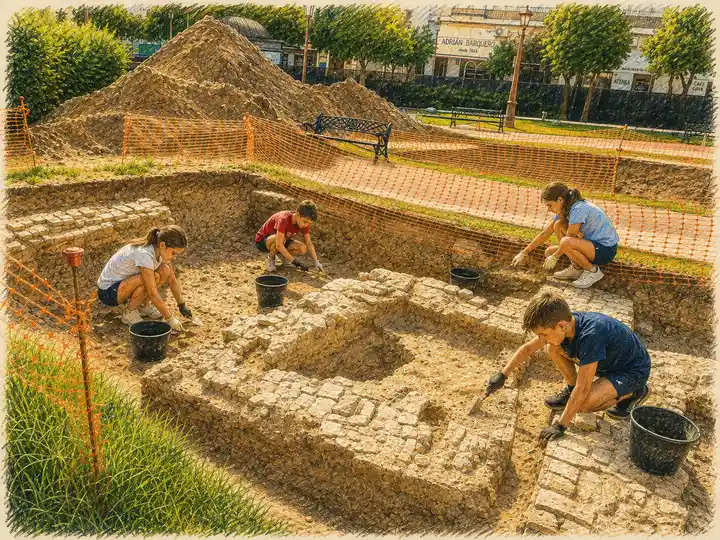 Excursión de arqueología en Huelva